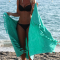 Hamam strandlaken Flowerbomb Green