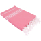 Hamamdoek Ottomania extra lang  Zuurstok Roze