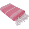 Grote Hamamdoek Ottomania XL  Zuurstok Roze