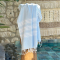 Hamamdoek Travel  Light Blue