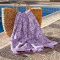 Hamamdoek Daisy Purple - Liliac