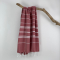 Hamamdoek Ottomania standaard Bordeaux Rood