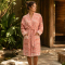 Hamam badjas dames Coral Wave 