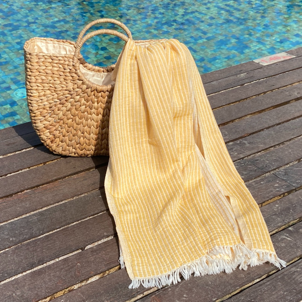 Hamamdoek Breton  Mustard