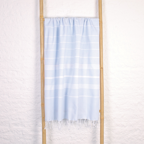 Hamamdoek Ottomania standaard Licht Blauw