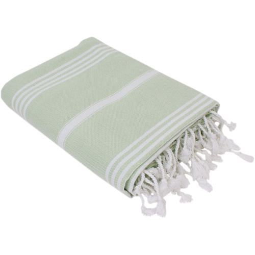Grote Hamamdoek Ottomania XL  Licht Groen