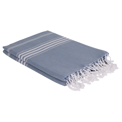 Hamamdoek Ottomania extra lang Jeans Blauw