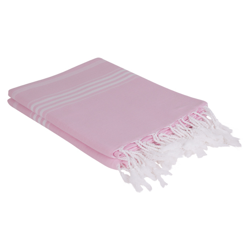 Hamamdoek Ottomania extra lang  Roze