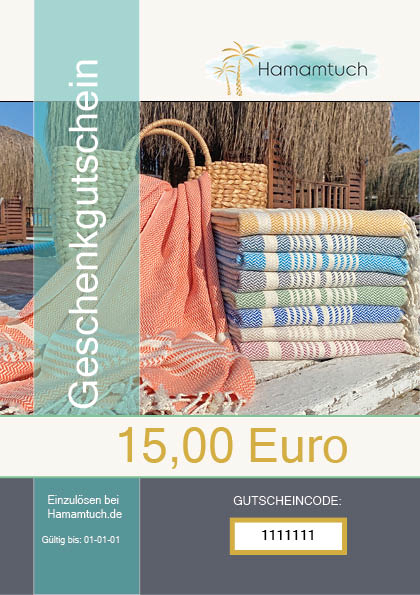 Cadeaubon 15,00 Euro 