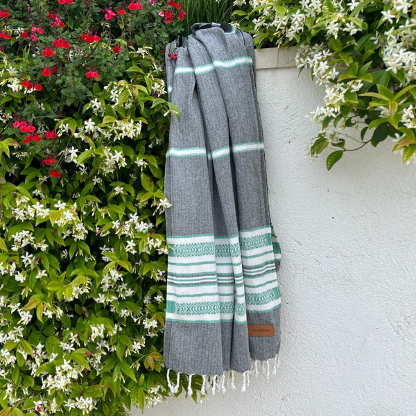 Hamamdoek Set van 3 stuks Sea Me - pink, green, lemon 