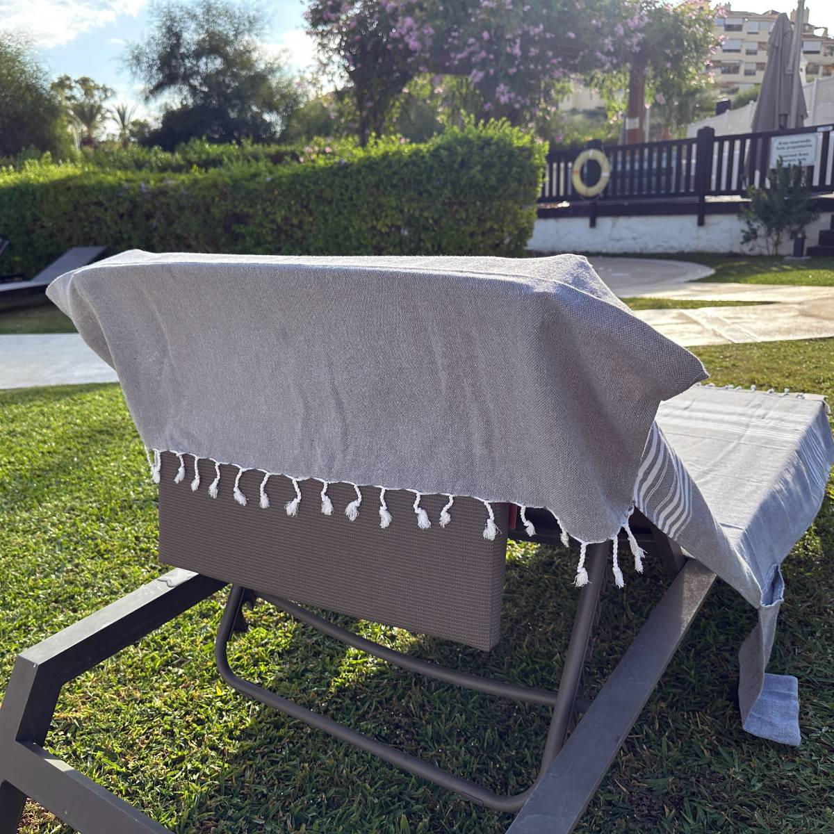Beachbed Cover Travel Grey