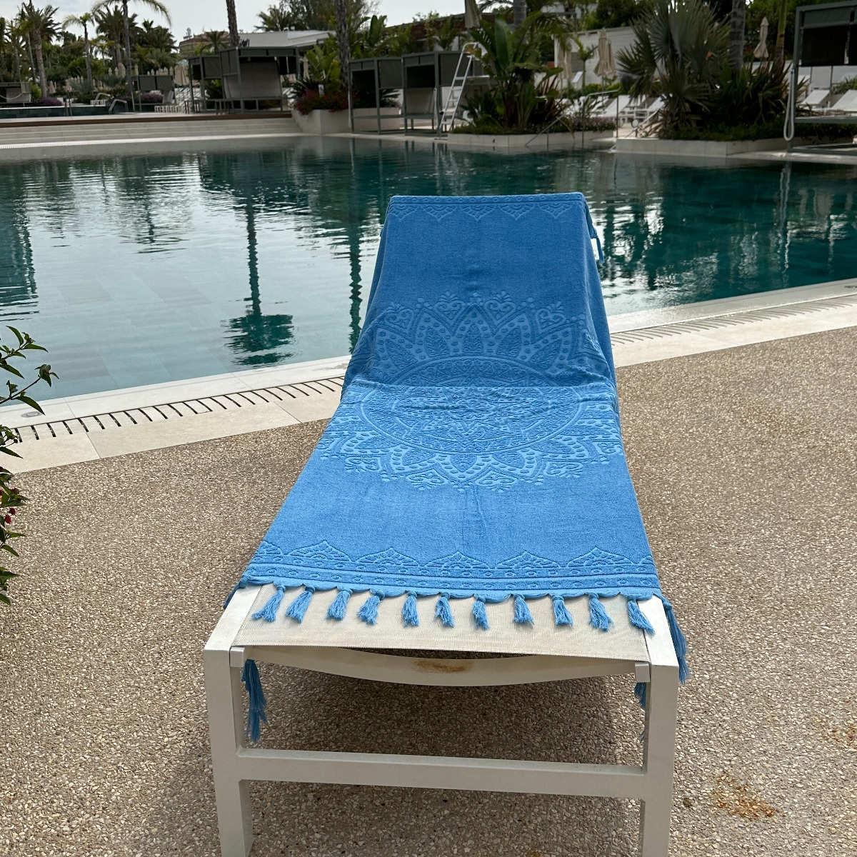 Hamam strandlaken Zennn Blue