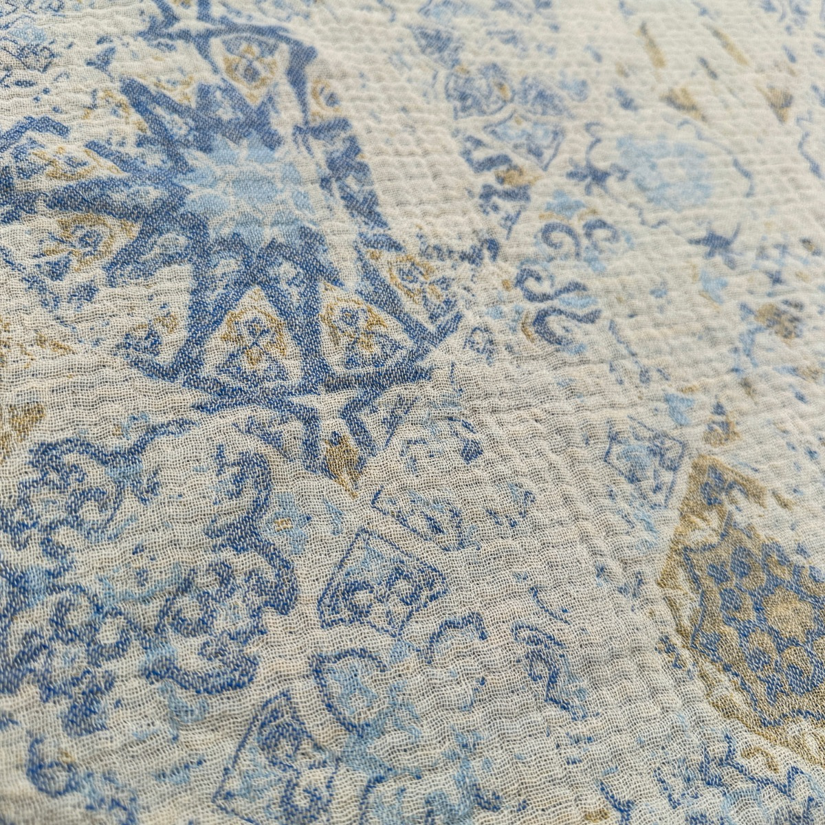 Hamamdoek Santorini Blue