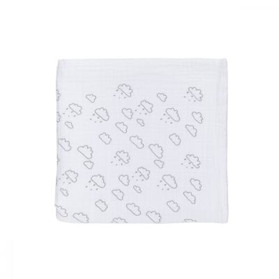 
Baby Muslin "Cloud" White
