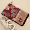 Batik Strandlaken met Pompons More Than Leaves