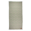 hamamdoek, Hamamtuch, Hammam towel, serviette de hammam Botanic Art Taupoe Green
