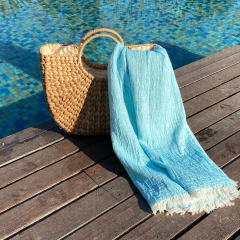Hamamdoek Muslin  Turquoise